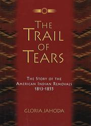 The trail of tears Book cover