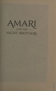 Amari and the night brothers Book cover