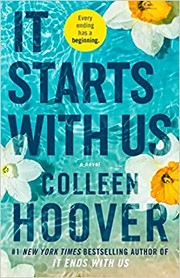 It starts with us a novel Book cover