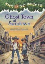 Ghost town at sundown Book cover