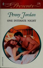 One intimate night Book cover